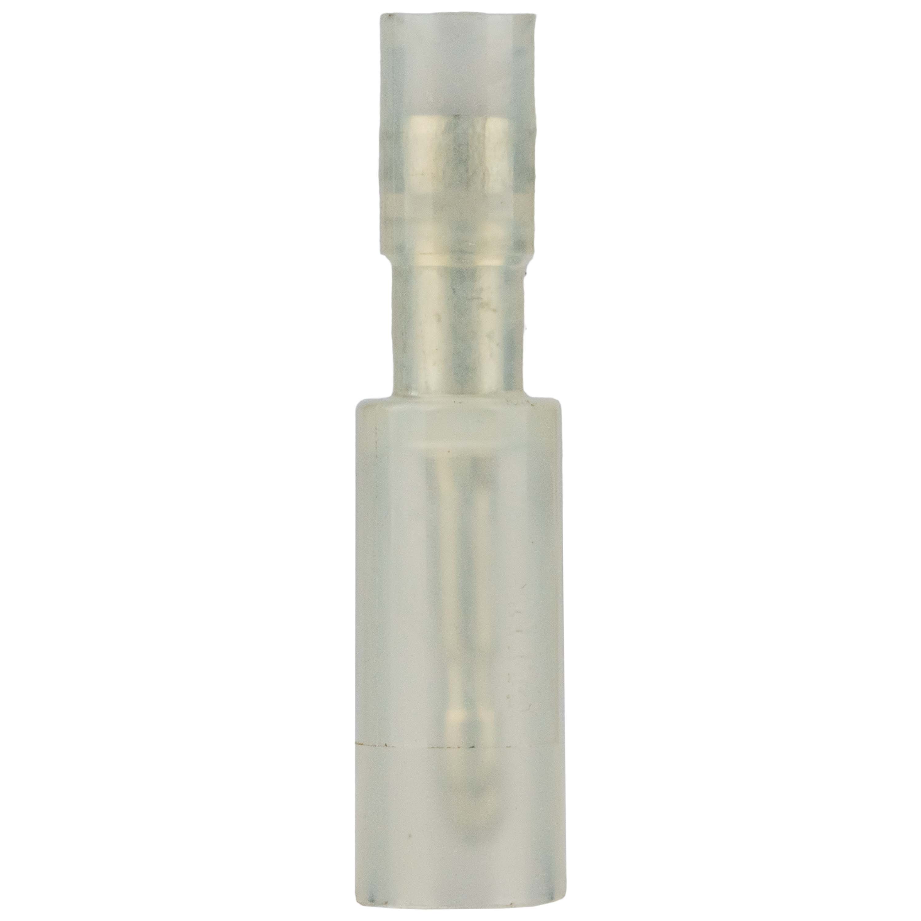 Nylon Terminals - Plug Disconnects Male - 20-18 ga - Clear - .079